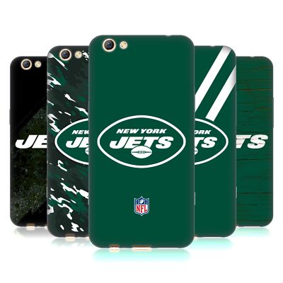 OFFIZIELLE NFL NEW YORK JETS LOGO SOFT GEL HANDYHÜLLE FÜR OPPO HANDYS