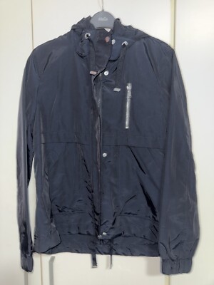 Navy Primark raincoat