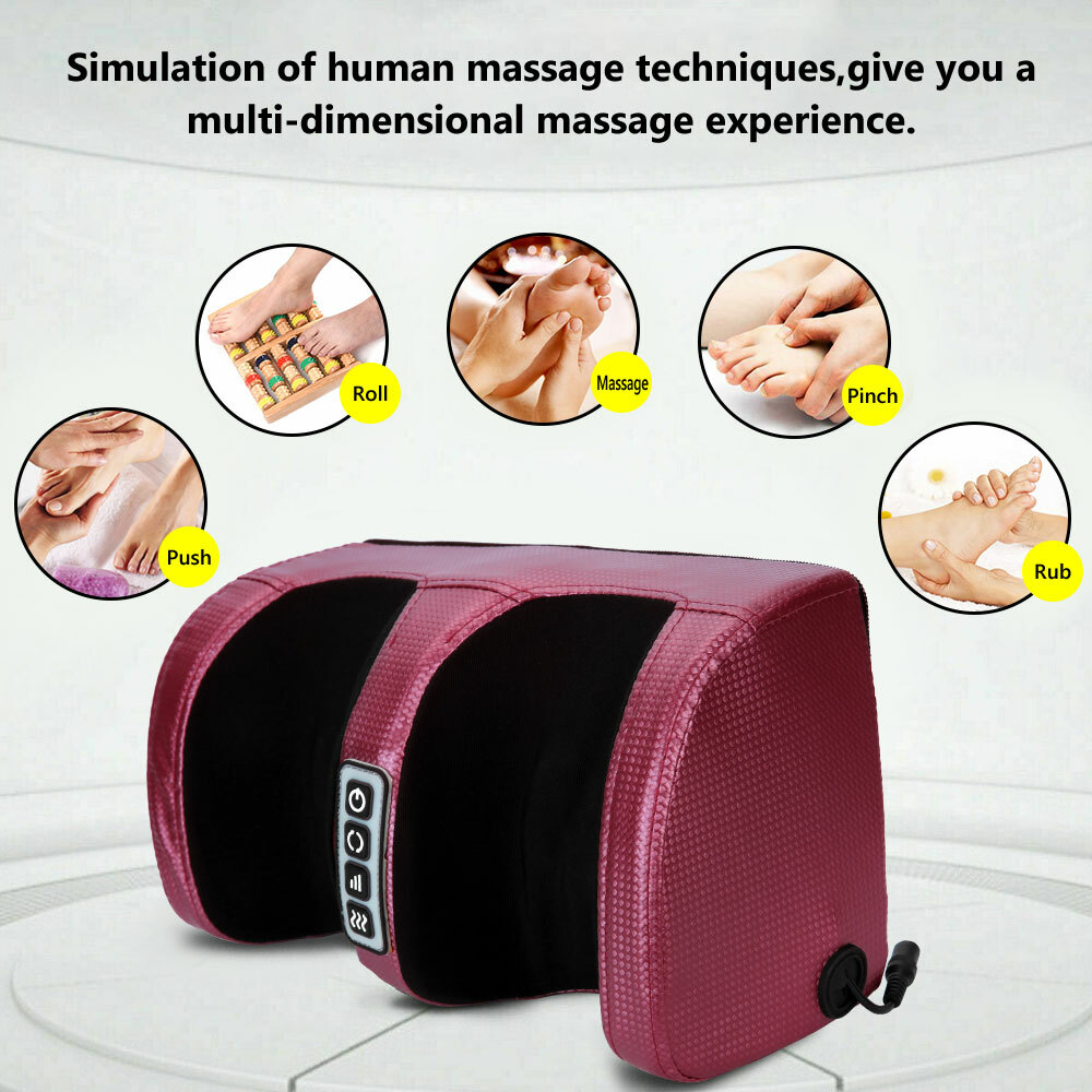 Foot Massagers Massager Machine Pain Relief Electric Heating Calf Feet
