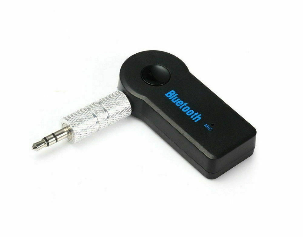Wireless Bluetooth 3.5mm AUX Audio Stereo Music Home Car Receiver Adapter New