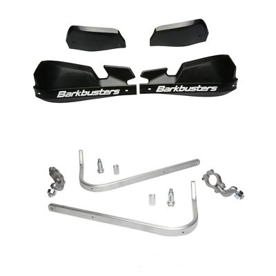 BarkBusters VPS B & W Handschutz & Zweipunkthalterung BMW G650 X Country 2007 - 2012