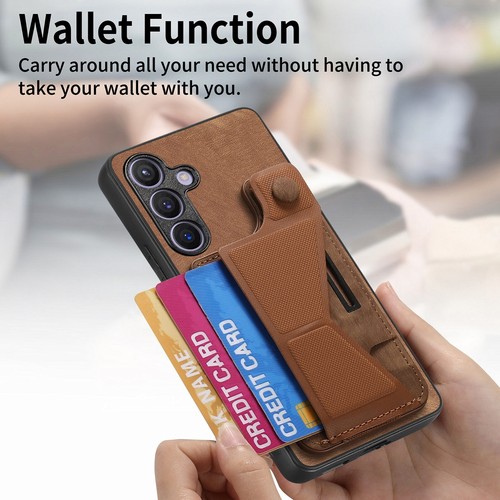 Para Samsung Galaxy A15 A14 A13 5G A12 Soporte Portatarjetas Billetera Estuche a Prueba de Golpes - Imagen 46 de 87