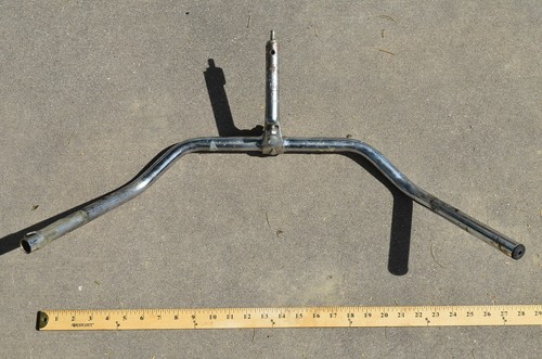 Breiter Hochhaus Fahrradlenker mit Vorbau - Bild 2 von 4