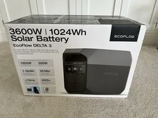 Image of EcoFlow Delta 3 Portable Power Station 1024Wh