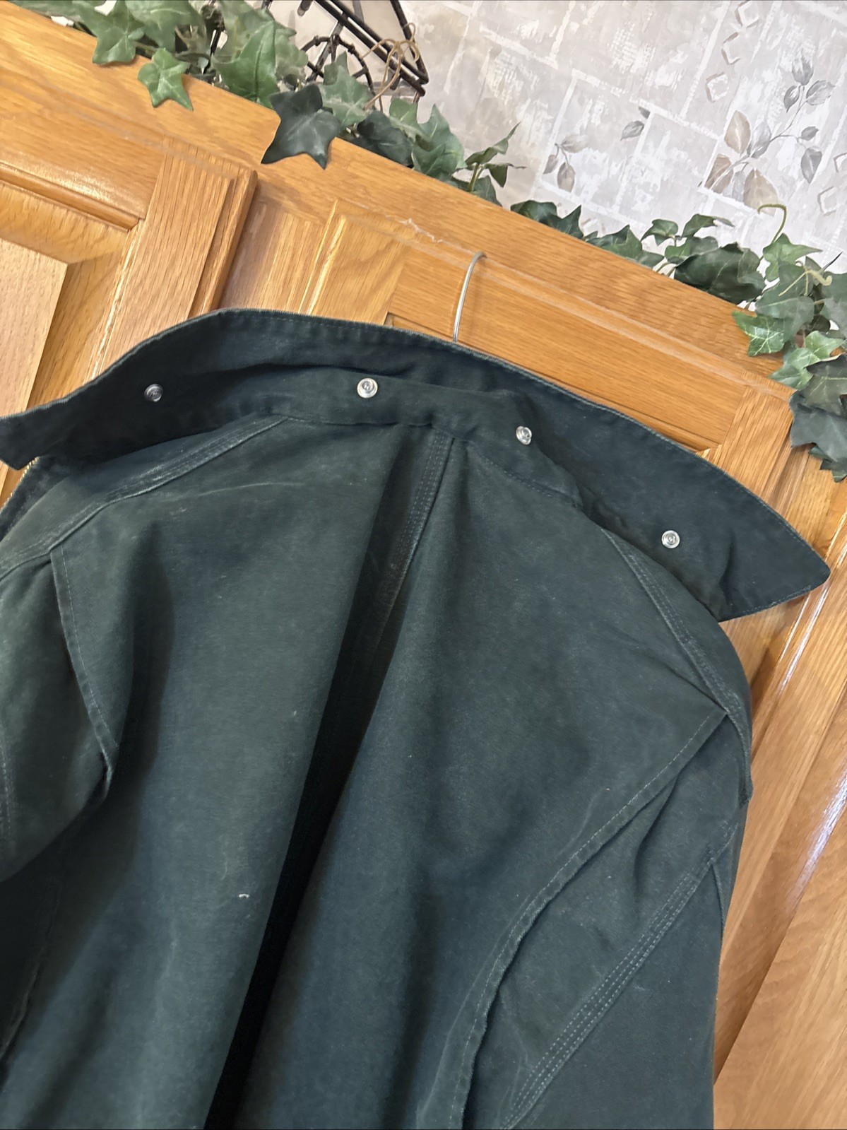 Vintage Carhartt Jacket Men’s Dark Green Size X-Large thumbnail 11