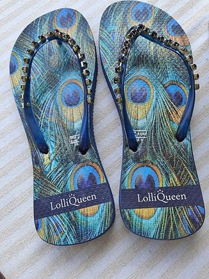 Lolly Queen, Da-Flip flop, Zehentrenner, elegant u. schick - Gr. 41/42 - wie NEU