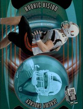 2002 Press Pass JE Rookie Vision #RV10 Jeremy Shockey Card. rookie card picture