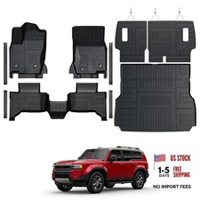 Toyota Land Cruiser Prado Floor Mats 2024-2026 - All Weather Floor Mats Toyota Land Cruiser Prado Floor Mats 2024-2026 - All Weather Floor Mats