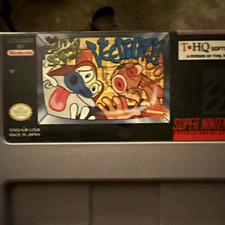 THQ Ren & Stimpy Show: Veediots! Super Nintendo SNES NTSC-U/C Ren & Stimpy