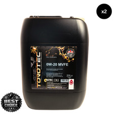 2x20L Torotec 0W-20 Engine Oil C5/C6 BMW LL-17 FE+ MB 229.71 Opel OV 040 1547 5.23 per litre