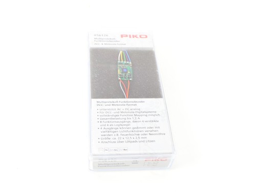 Piko 56126 Decodificador de funciones multiprotocolo formato DCC y Motorola... | Condition: Usado