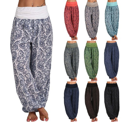#ad Womens Alibaba Baggy Harem Leggings Harem Gypsy Hippie Yoga Boho Pants Trousers $31.58