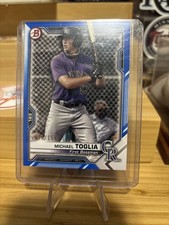 2021 Bowman - Prospects Michael Toglia #BP-137 Blue Border /150 (RC)