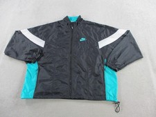 Vintage Nike Windbreaker Jacket Mens XL Full Zip Mesh Lined Lightweight 90s