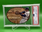 KEN GRIFFEY JR 1997 FLEER LUMBER COMPANY DIE CUT INSERT #9 PSA 8