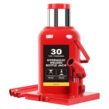 30ton 60000 Lbs Capacity Hydraulic Welded Ultra Duty Bottle Jack Redas93004x