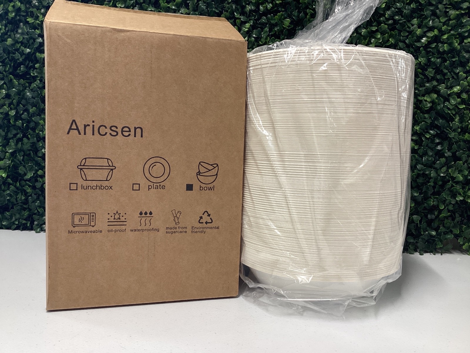 Aricsen 23oz Paper Bowls Set of 200