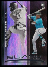 Monte Harrison 2021 Panini Chronicles Black Rookie Card!!