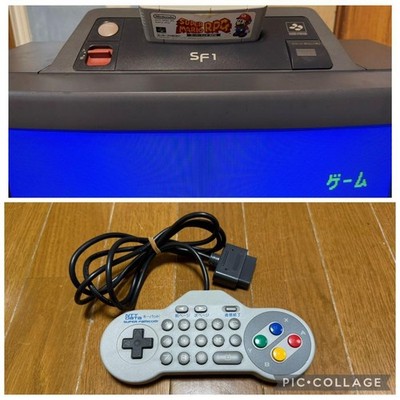 SHARP 21G-SF1 Super Famicom built-in TV, 21-inch screen, with