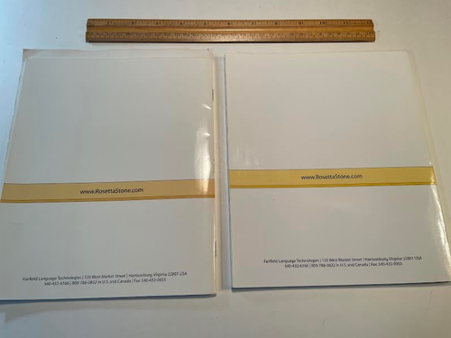 Rosetta Stone User's guide levels 1&2 and French curriculum text level 1. - Picture 2 of 6