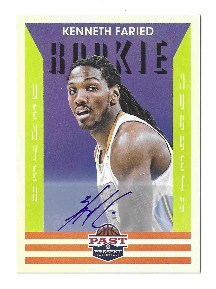 2012-13 Panini Past & Present KENNETH FARIED Rookie Auto RC