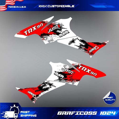 2006 2007 2008 2009 2010 2011 2012 2013 2014 15 TRX90 Graphics Kit HONDA TRX 90 - Picture 2 of 2