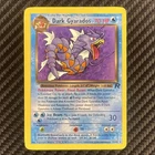 Wizards of the Coast Dark Gyarados Team Rocket 25/82 Holo Rare 70 HP