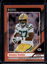 2024 Panini Donruss Romeo Doubs Jersey Number #/87 Packers