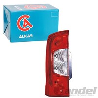 Alkar RÜCkleuchte Links Passend FüR CitroËN Nemo Fiat Fiorino Qubo Peugeot Bippe
