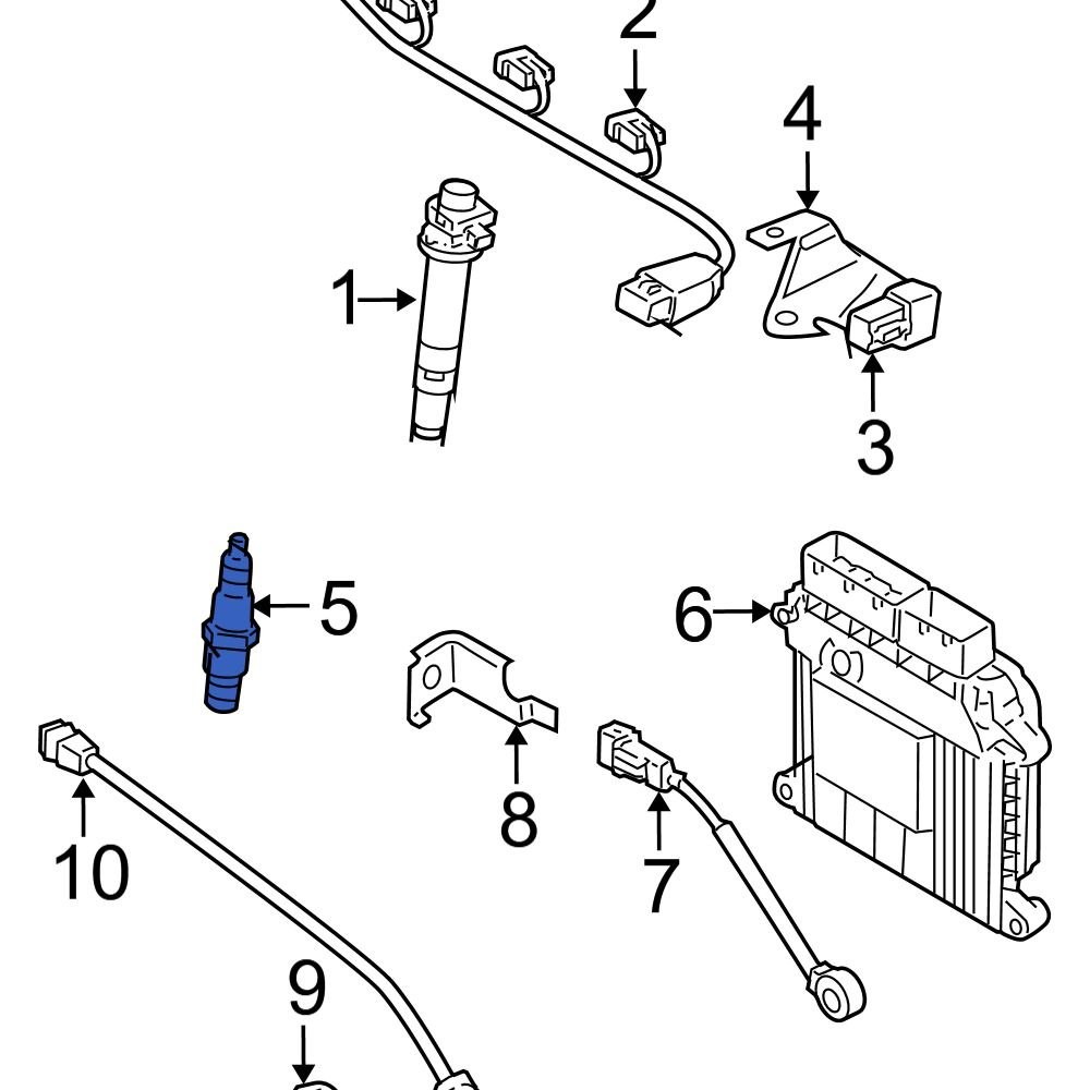 For Hyundai Elantra 1996-2000 Hyundai 1881411051 Spark Plug