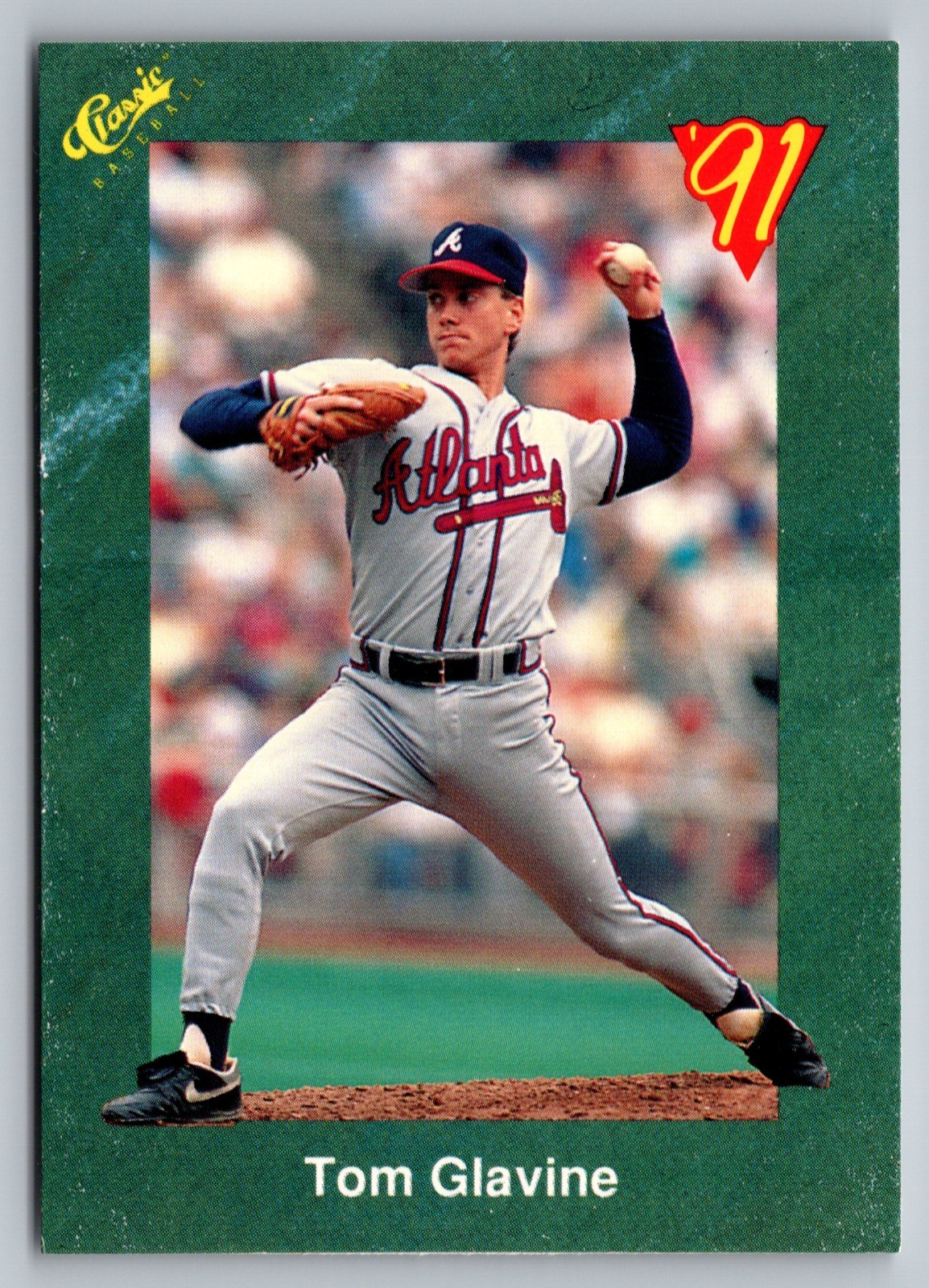 Tom Glavine #T26 1991 Classic III Atlanta Braves