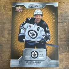 Upper Deck Engrained Josh Morrissey #14 Serial Numbered /349 Winnipeg Jets NHL