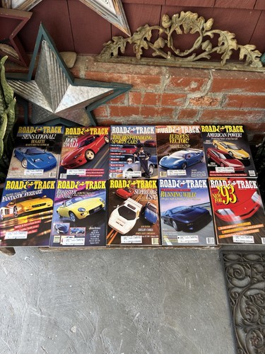 1992 Road & Track Magazine 12 Issue Complete Year - Picture 3 of 6