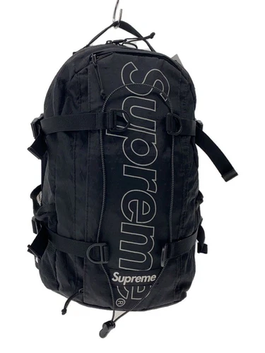 Sac à dos Supreme nylon noir occasion