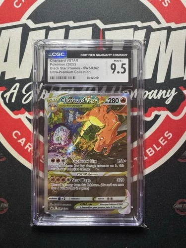 Charizard Vstar Ultra-Premium Collection Black Star Promos SWSH262 CGC 9.5