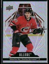 2022-23 Upper Deck Allure Sebastian Aho #33 Carolina Hurricanes