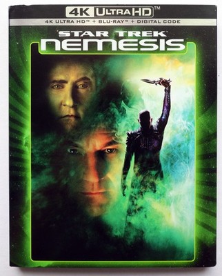 Star Trek: nemesis (4K UHD & Blu-ray) NEW SEALED w/Slipcover 2 Discs P. Sterwart