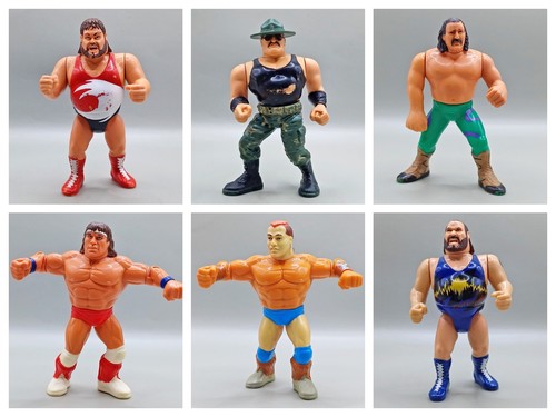 WWE/WWF Hasbro Wrestling Figures from the 90s - Vi...