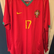 Portugal 2008 - 2010 Home Football Soccer Jersey Nike Size XL #17 Ronaldo