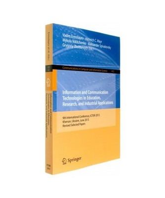 Information and Communication Technologies in Education, Research, and Industria