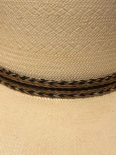 Horsehair 1/2" Hat Band-Double Tassel
