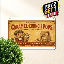 Vintage Metal Tin Sign Retro Wall Art Decor for Home Kitchen 8x12 Inch