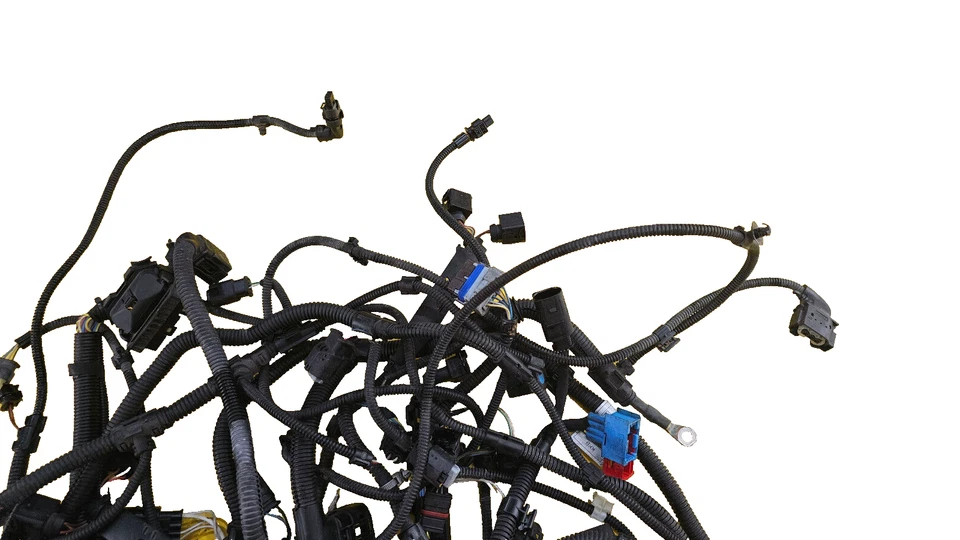 BMW 1 F20 PRE LCI 118i N13B16A 2012 ENGINE WIRING LOOM HARNESS 7608801 - Image 4 of 4