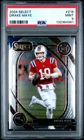 2024 Panini Select Club Level Drake Maye #218 (RC) PSA 9 Mint Patriots