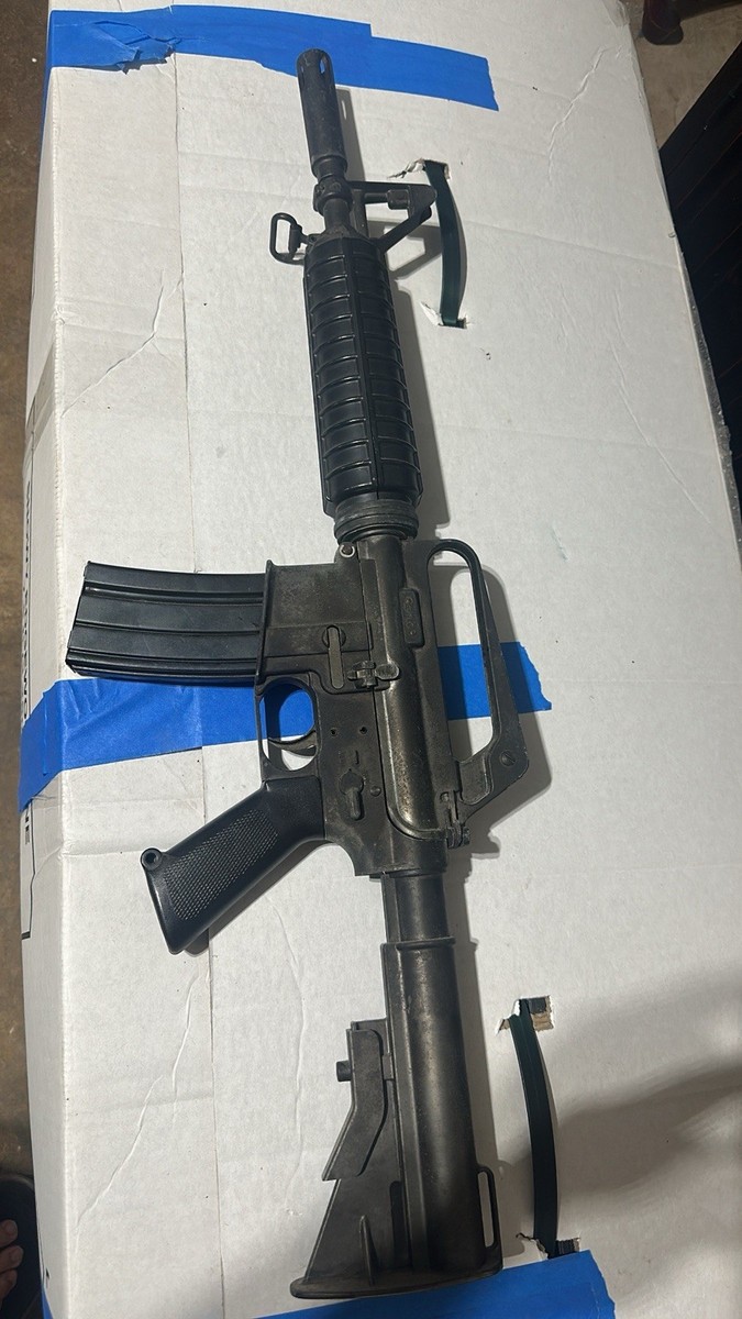 M16E1-ASSAULT MODEL RIFLE　MGC MGC model gun corporation M16 Assault Rifle Replica Movie Prop | eBay