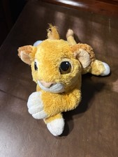 Vintage 1993 The Lion King Floppy Baby Simba Authentic Mattel Disney Plush Toy