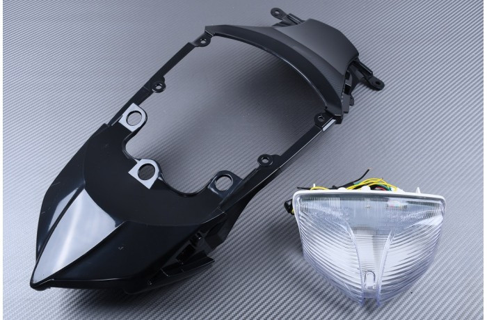 Carénage de remplacement arrière brut et optique claire Suzuki GSXR 600 2009