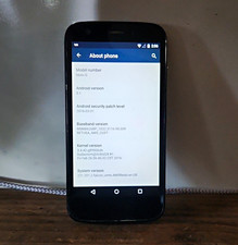 Motorola Moto G Black Bar Smartphone Android 5.1 8GB 13MP Bluetooth Camera