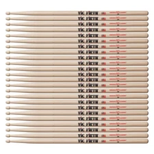 Vic Firth American Classic 5A Drumsticks - Pack of 12 Pairs