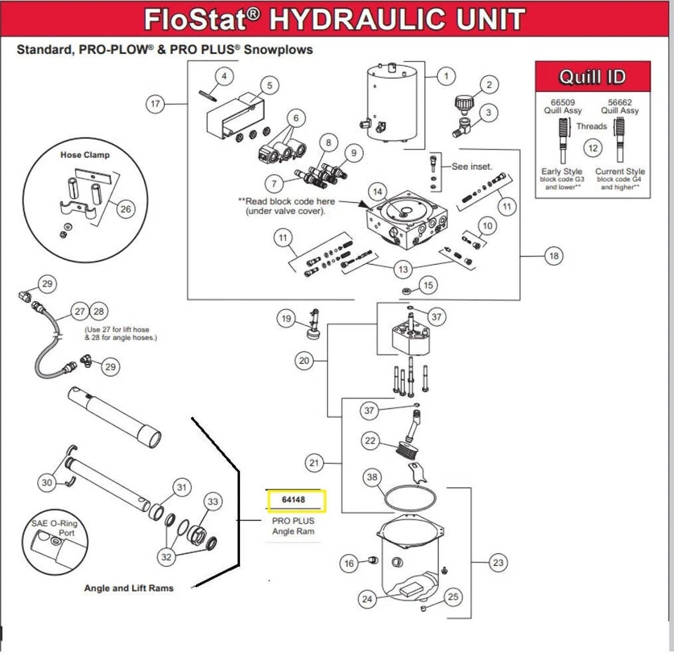 REEMPLAZA A COMPRADORES 1304203 Y WESTERN 64148 PRO PLUS SA CILINDRO ANGULAR HIDRÁULICO Foto 2 de 4